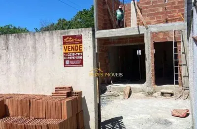Casa com 2 dormitórios à venda, 67 m² por r$ 280.000,00 - residencial rio das ostras - rio das ostras/rj