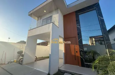 Casa de alto padrão com 4 dormitórios à venda, 252 m² por r$ 1.290.000 - terra firme - rio das ostras/rj