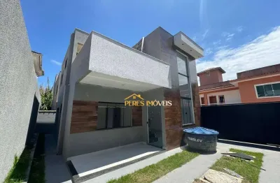 Linda casa Duplex,01 suíte área gourmet, bairro privilegiado/ Rio das Ostras/ rj