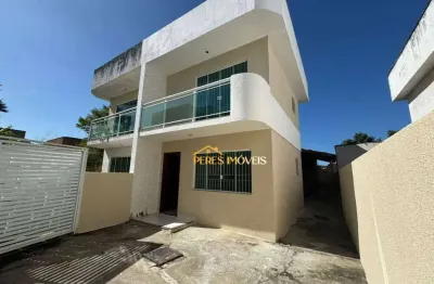 Casa duplex com 2 suítes à venda, 78 m² - residencial rio das ostras - rio das ostras/rj