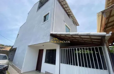 Casa com 3 dormitórios para alugar, 80 m² por r$ 2.747,83/mês - jardim bela vista - rio das ostras/rj