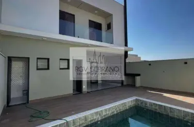 Casa com 3 dormitórios à venda, 208 m² por r$ 1.380.000,00 - jardim mantova - indaiatuba/sp