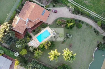 Chácara com 3 dormitórios à venda, 5200 m² por r$ 3.800.000,00 - lagos de shanadu - indaiatuba/sp