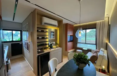 Lançamento izzi recidence apartamento com 2 dormitórios à venda, 39 m² por r$ 352.000 - centro - indaiatuba/sp