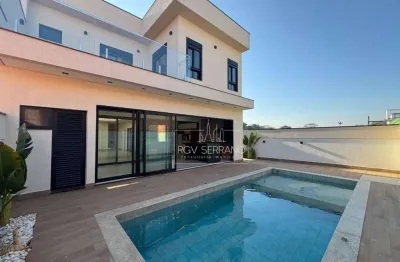 Sobrado com 4 dormitórios à venda, 303 m² por r$ 3.300.000,00 - jardim villa sapezal - indaiatuba/sp