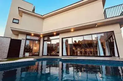 Casa com 3 dormitórios à venda, 318 m² por r$ 4.200.000,00 - condomínio piemonte - indaiatuba/sp