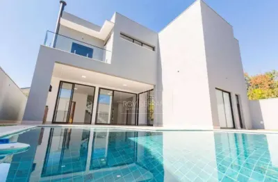 Sobrado com 4 dormitórios à venda, 380 m² por r$ 3.685.000,00 - jardim residencial santa clara - indaiatuba/sp