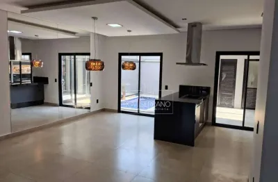 Sobrado com 3 dormitórios para alugar, 170 m² por r$ 6.983,00/mês - jardim park real - indaiatuba/sp