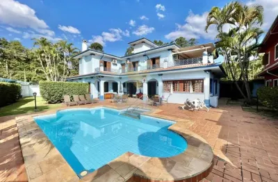 Casa em condomínio fechado com 6 quartos à venda na rua das hortênsias, 477, granja viana, carapicuíba, 528 m2 por r$ 1.650.000