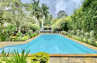 Casa em condomínio fechado com 4 quartos à venda na avenida dom pedro, 13, granja viana, carapicuíba, 428 m2 por r$ 2.700.000