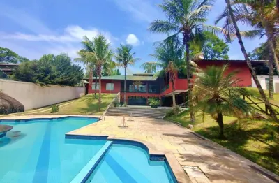 Casa em condomínio fechado com 7 quartos para alugar na rua avaré, 140, granja viana, cotia, 623 m2 por r$ 15.000