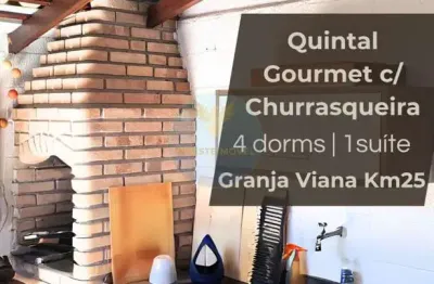 Casa junto ao parque cemucam e o melhor da granja viana