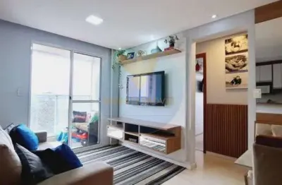 Apartamento mobiliado na granja viana com lazer completo