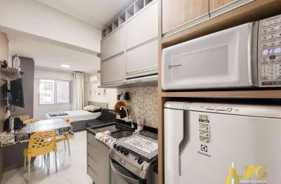 Kitnet com 1 dormitório à venda, 33 m² por r$ 440.000,00 - centro - balneário camboriú/sc