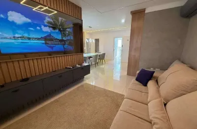 Alto padrão com hidromassagem, 3 suítes e lazer completo – mobiliado e decorado!