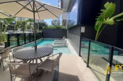 Apartamento com 3 dormitórios para alugar, 106 m² por r$ 13.500/mês - praia brava - itajaí/sc