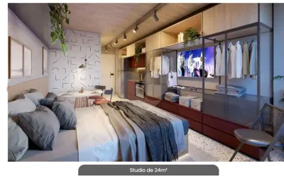 Kitnet / Stúdio à venda na Rua Quatá, Vila Olímpia, São Paulo