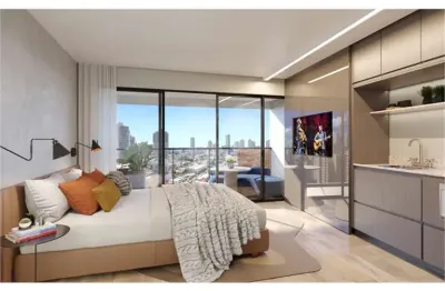 Apartamento com 1 quarto à venda na Avenida Açocê, 50, Moema, São Paulo