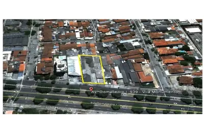 Terreno comercial à venda na Avenida Dom Pedro I, 951, Ipiranga, São Paulo