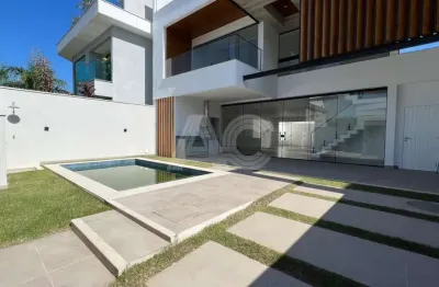 Casa em condomínio fechado com 3 quartos à venda na estrada vereador alceu de carvalho, recreio dos bandeirantes, rio de janeiro, 315 m2 por r$ 3.100.000