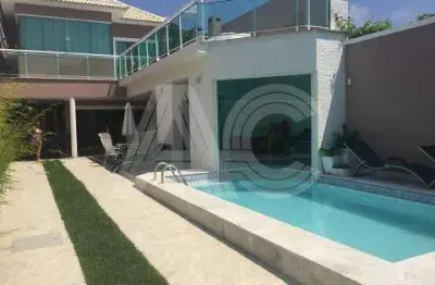 Casa em condomínio fechado com 5 quartos à venda na rua armando santos, recreio dos bandeirantes, rio de janeiro, 330 m2 por r$ 2.300.000