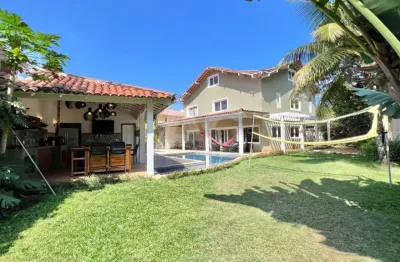 Casa em condomínio fechado com 6 quartos à venda na rua isidoro lópes, barra da tijuca, rio de janeiro, 580 m2 por r$ 4.100.000