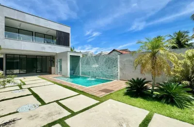 Casa em condomínio fechado com 4 quartos à venda na rua jorge dodsworth martins, barra da tijuca, rio de janeiro, 360 m2 por r$ 3.790.000