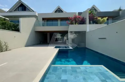 Casa em condomínio fechado com 5 quartos à venda na rua carlos drummond de andrade, barra da tijuca, rio de janeiro, 450 m2 por r$ 5.500.000