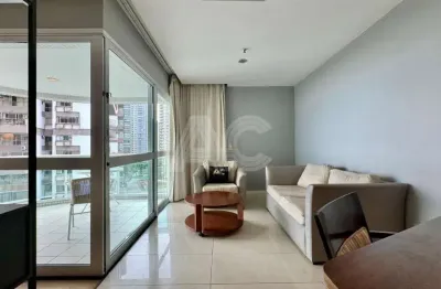 Flat com 1 quarto à venda na avenida lúcio costa, barra da tijuca, rio de janeiro, 52 m2 por r$ 800.000