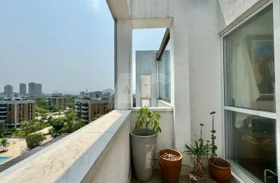 Cobertura com 2 quartos à venda na avenida lúcio costa, barra da tijuca, rio de janeiro, 107 m2 por r$ 1.650.000