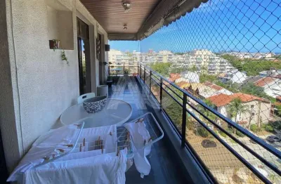 Apartamento com 4 quartos à venda na rua jornalista henrique cordeiro, barra da tijuca, rio de janeiro, 145 m2 por r$ 1.950.000