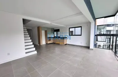 Apartamento cobertura com vista para pedra grande com 3 dormitórios, 185 m²  no nova gardênia em atibaia/sp