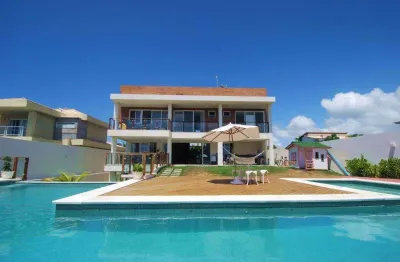 Casa à venda, 670 m² por r$ 5.000.000,00 - busca vida - camaçari/ba