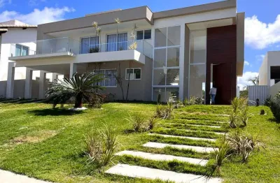 Casa à venda, 475 m² por r$ 3.300.000,00 - busca vida - camaçari/ba
