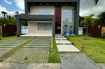 Casa à venda, 300 m² por r$ 1.870.000,00 - alphaville litoral norte 3 - camaçari/ba