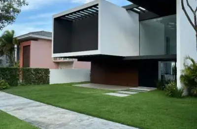 Casa à venda, 300 m² por r$ 2.950.000,00 - alphaville litoral norte 1 - camaçari/ba