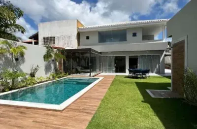 Casa com 5 dormitórios à venda, 250 m² por r$ 2.350.000,00 - vilas do atlântico - lauro de freitas/ba