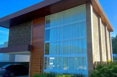 Casa com 4 dormitórios à venda, 270 m² por r$ 2.500.000 - alphaville litoral norte 1 - camaçari/ba