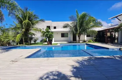 Casa com 5 dormitórios à venda, 549 m² por r$ 1.890.000,00 - busca vida (abrantes) - camaçari/ba