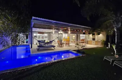 Casa com 3 dormitórios à venda, 300 m² por r$ 3.200.000,00 - busca vida (abrantes)	 - lauro de freitas/ba