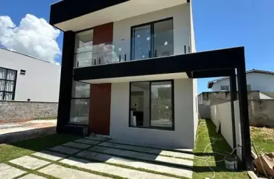 Casa com 4 dormitórios à venda, 168 m² por r$ 980.000,00 - abrantes - camaçari/ba