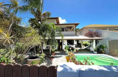 Casa com 4 dormitórios para alugar, 320 m² por r$ 6.150,00/mês - catu de abrantes - lauro de freitas/ba