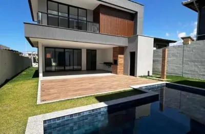 Casa com 3 dormitórios à venda, 299 m² por r$ 2.000.000 - priscilla dutra - lauro de freitas/ba