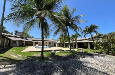 Casa com 4 dormitórios à venda, 320 m² por r$ 3.200.000 - parque encontro das aguas - lauro de freitas/ba