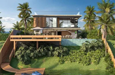Casa com 5 dormitórios à venda, 485 m² por r$ 3.200.000 - busca vida resort - camaçari/ba