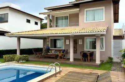 Casa com 5 dormitórios à venda, 300 m² por r$ 1.680.000 - buraquinho - lauro de freitas/ba