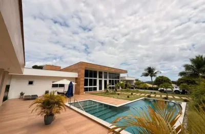 Casa com 6 dormitórios à venda, 1000 m² por r$ 6.900.000 - encontro das águas - lauro de freitas/ba