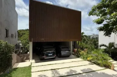 Casa com 4 dormitórios à venda, 206 m² por r$ 1.480.000 - alphaville (abrantes) - camaçari/ba