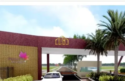 Terreno á venda em condomínio fechado chapada dos guimarães