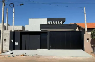 Casa nova com 3 dormitórios - 105 m² - residencial colina azul